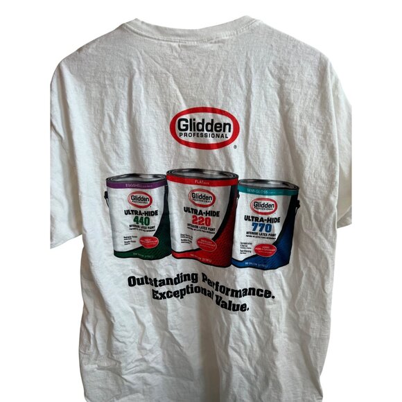 Home Depot Pro Xtra Paint Rewards Glidden T-Shirt Large Cotton NEW - Picture 3 of 5